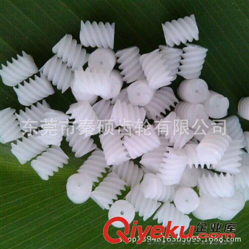 蝸桿 東莞市秦碩供應(yīng)M0.25*￠4.3*8.5L*￠1.2右旋單頭POM塑膠蝸桿原始圖片3