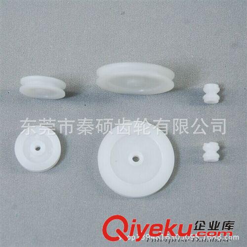 帶輪 供應塑料皮帶輪現貨  直徑19.5POM皮帶輪