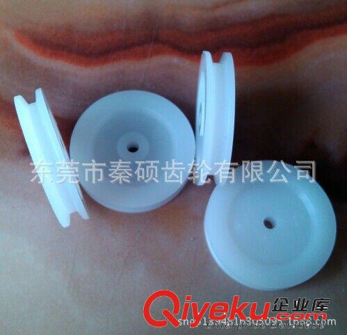 帶輪 供應塑料皮帶輪現貨  直徑19.5POM皮帶輪