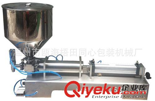 灌裝機系列 出口型QWG-100氣動雙頭膏體灌裝機 臺灣亞德客氣動原件 電氣一體