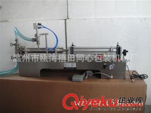灌裝機(jī)系列 供應(yīng)1000A型單頭液體灌裝機(jī)/半自動(dòng)活塞式 電氣一體臥式灌裝機(jī)原始圖片2