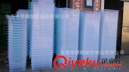 整理箱、收納箱 供應東莞謝崗禮品包裝 食品級PP半透明塑料儲物箱 080小號整理箱原始圖片3