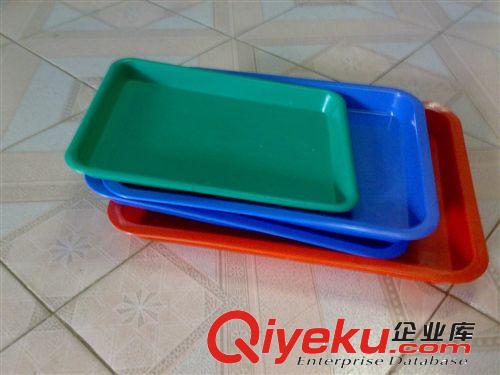 塑料茶盤 供應惠州陳江002#中型紅色塑膠茶盤，五金零件儲放通用塑料托盤
