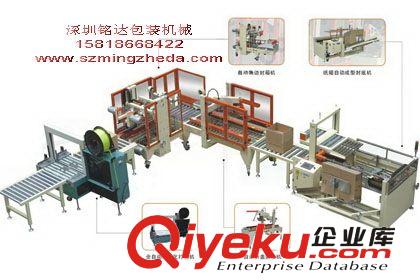 工字型角邊封箱機 規(guī)格齊全誠信廠家醫(yī)藥適用護膚品類果凍日化適用封箱機自動封箱機原始圖片3