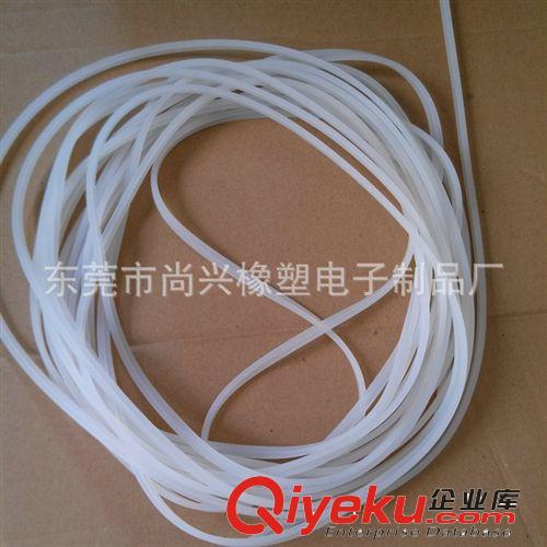 硅膠條  廠家直銷 印字磨砂硅膠條 乳白色環保硅膠條系列原始圖片2