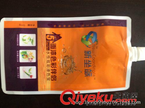 復(fù)合包裝制品 500g面漆吸嘴袋 液體袋 油漆袋 廣東廠家專業(yè)生產(chǎn)原始圖片3