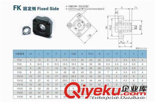 丝杆支撑 供应丝杆支撑座，FK15，FF15丝杆支撑座,规格齐全,现货供应