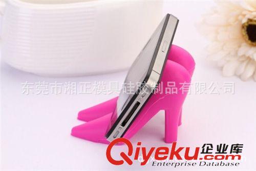 電子周邊 硅膠手機座 高跟鞋手機座 創意手機支架 iphone手機支架原始圖片2