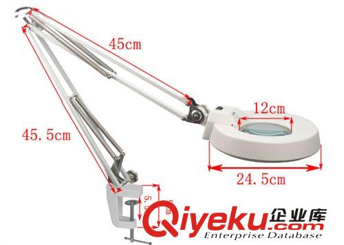放大鏡 LT-86A 夾臺式放大鏡臺燈 帶燈放大鏡 放大鏡閱讀 3倍至20倍