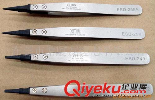 鑷子 降價VETUS超精密高品質不銹鋼鑷子 防靜電可換頭不銹鋼鑷子