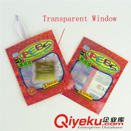 玩具彩卡包裝袋 三邊封玩具卡鋁箔包裝袋