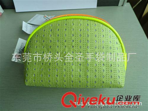化妝包 【淘寶熱銷】韓版半圓化妝包 深圳工廠加工訂做零錢包原始圖片3