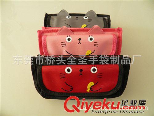筆袋 【工廠加工定做】加印LOGO創(chuàng)意文具工具包 優(yōu)惠促銷禮品包貓咪款原始圖片3