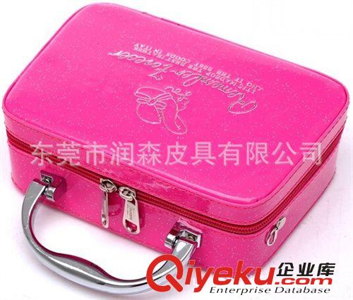 化妝包 廠家直銷時尚新款可愛化妝包化妝箱韓版包包收納包女包單肩斜跨包原始圖片2