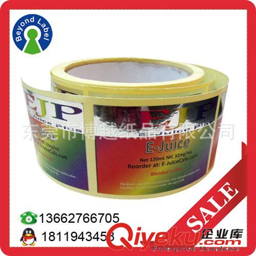 電子產(chǎn)品標(biāo)簽 加工定制不干膠 防水PVC透明貼紙 批發(fā)卷筒條形碼標(biāo)簽 不干膠