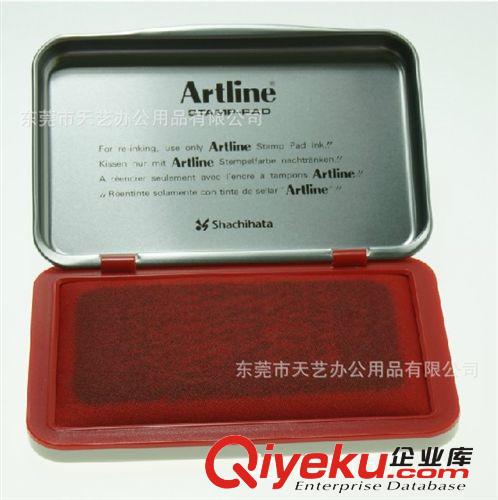 旗牌雅麗Artline 日本旗牌-雅麗Artline辦公用中號(hào)辦公印臺(tái)（56*90mm）EHJ-2紅色