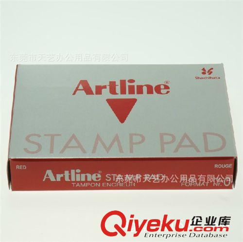 旗牌雅麗Artline 日本旗牌-雅麗Artline辦公用中號(hào)辦公印臺(tái)（56*90mm）EHJ-2紅色