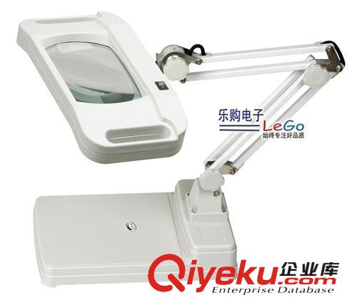 放大鏡 龍標(biāo)LT-86 C型15倍臺(tái)式放大鏡燈工作放大鏡臺(tái)燈 白玻 光學(xué)鏡片