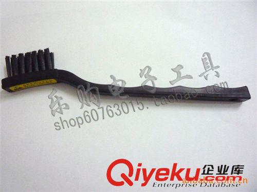 防靜電產(chǎn)品 曲柄防靜電刷子 防靜電毛刷 小號(hào)防靜電刷 牙刷型 5號(hào)刷