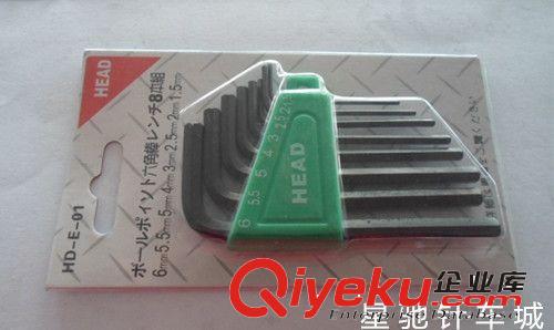 縫紉機工具 供應針車鈕螺絲專用套裝六角扳手 1.5-6MM 8件套扳手 縫紉機工具原始圖片2