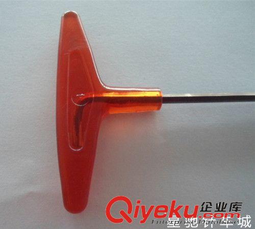 縫紉機工具 4厘T型扳手 T型內六角扳手 紅色塑柄 扭六角螺絲扳手 縫紉機配件原始圖片2