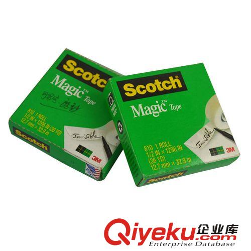 包裝材料 美國3M|Scotch 810 透明膠帶|神奇可手寫隨意撕隱形 06010220