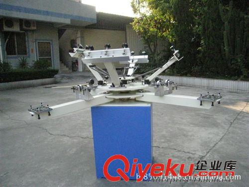 印花機(jī)/4/6/8色旋轉(zhuǎn)工位 旋轉(zhuǎn)手動(dòng)印花機(jī)/衣服印花機(jī)/手工印花機(jī)/平板、網(wǎng)版六色八色印花原始圖片3