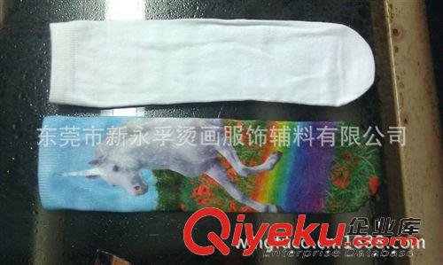 親子裝 數碼噴畫 數碼熱轉印 襪子升華數碼打印襪子 升華燙畫 透氣原始圖片2