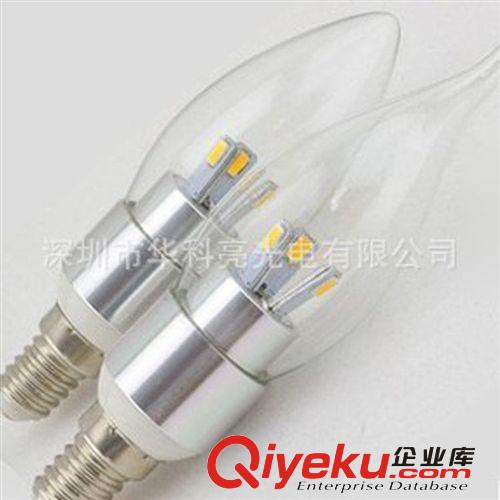 LED燈具成品系列 E12 LED蠟燭燈 3w三叉蠟燭燈 小夜燈 tj促銷 led蠟燭燈廠家