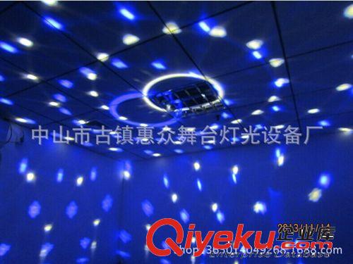 禮品燈 6色MP3 LED水晶魔球 LED七彩旋轉燈 LED舞臺燈 質保兩年原始圖片3