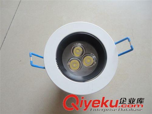 天花燈系列 潮尚LED3W單頭方形天花燈 格柵射燈3瓦背景墻燈 暖白白光促銷