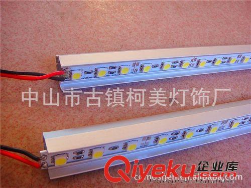 LED線條燈 【廠家直銷】LED珠寶柜燈條 5050貼片式線條燈 LED硬燈條批發