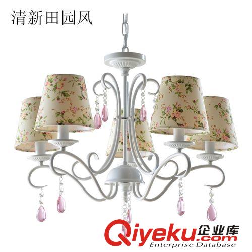 鐵藝吊燈 簡歐復古餐廳燈臥室客廳吊美式吊燈歐式燈北歐鄉村田園鐵藝燈具