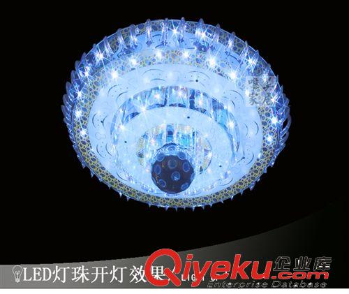 臥室燈 現(xiàn)代時(shí)尚MP3音樂客廳燈圓形水晶燈LED吸頂燈臥室燈tj廠家批發(fā)原始圖片3