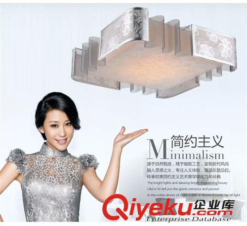 臥室燈 廠家批發(fā)現(xiàn)代簡(jiǎn)約臥室吸頂燈浪漫溫馨房間燈書房吸頂燈LED燈飾原始圖片2