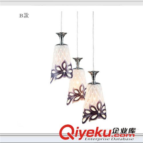 LED吸頂燈 廠家批發(fā)現(xiàn)代簡(jiǎn)約三頭餐廳吊燈玻璃LED節(jié)能吸頂燈飯廳燈過(guò)道燈