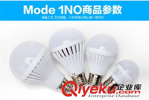 LED光源 LED恒流球泡螺口室內照明超亮3W5W7WE27家用燈泡廠家批發
