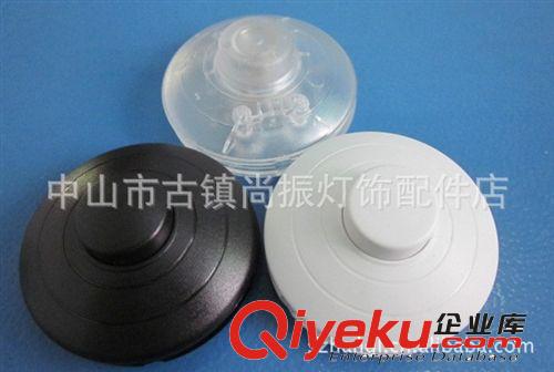 開關(guān) 供應(yīng)透明黑色白色古銅色落地?zé)綦娫淳€上用317塑料腳踩腳踏開關(guān)