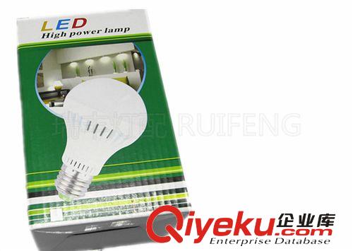 LED 球泡灯系列 中性包装 LED朔料球泡灯 包装盒2W3W5W7W9W12W彩盒 批发 英文版