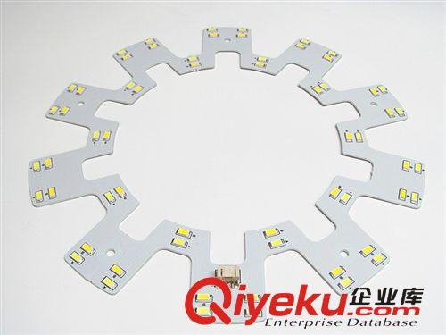 LED 改造灯板系列 LED5730贴片环形板管灯盘铝基板可调光双色温套件吸顶灯改造灯板