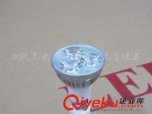 LED 射燈系列 LED鹵素?zé)?E27/E14/GU5.3/GU10頭水晶燈光源LED3W燈杯射燈泡tj