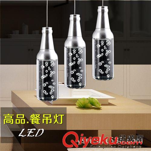 LED 吊灯（照明） 餐厅灯吊灯三头 客厅灯卧室灯现代简约创意LED水晶餐吊灯吧台灯具