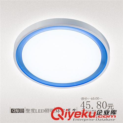 LED造型燈 CXDD-HY-300-18瓦LED吸頂燈 臥室客廳陽(yáng)臺(tái) 亞克力高亮無(wú)頻閃