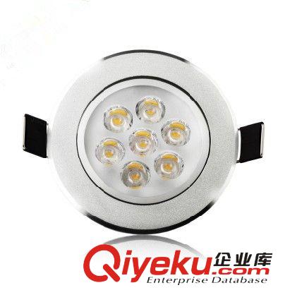 LED天花燈 led7W射燈3W7W9w12w牛眼燈客廳天花燈服裝店珠寶店背景墻燈客廳燈原始圖片3