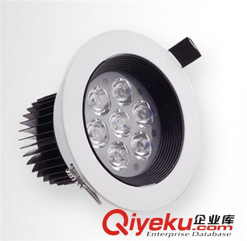 LED天花燈 LED射燈筒燈5W3W7W9W12W防眩光天花燈展廳服裝店超市商場酒店酒柜