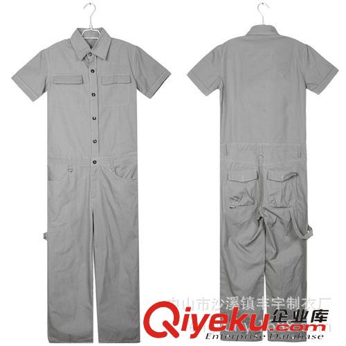 DIY區(qū)  廠家定做 滌棉汽車美容連體工作服  工裝制服套裝短袖 工作服