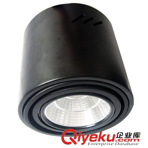 LED明莊筒燈 批發(fā)新款鋁合金LED筒燈 5寸明莊COB筒燈 超高亮led天花射燈原始圖片2