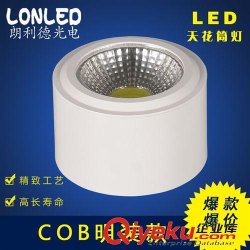 朗利德LED天花筒燈 朗利德 LONLEDTHTD12  LED筒燈 COB筒燈 明裝天花燈 COB天花筒燈