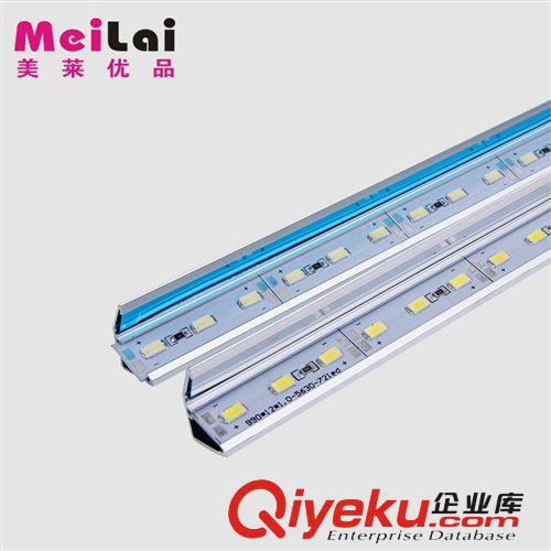 LED燈帶燈條 美萊led燈帶5050硬燈條12V柜臺燈帶V型U型槽5730貼片60珠72珠光帶原始圖片2
