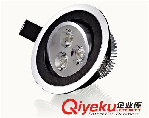 LED 天花燈 極浦 LED天花燈 經(jīng)濟(jì)型LED射燈 高亮版 足功率 3WLED原始圖片2